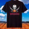 Tampa Bay Buccaneers Football Playoffs Division Champions Skull T-Shirt