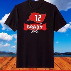 Tampa Bay Buccaneers Number 12 T-shirt