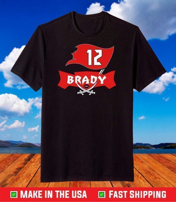 Tampa Bay Buccaneers Number 12 T-shirt