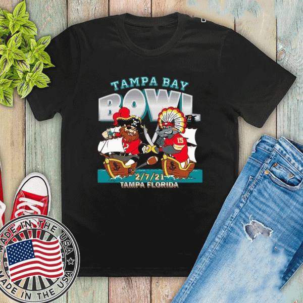 Tampa Bay Buccaneers Super Bowl 2-7-2021 Tampa Florida Shirt - Kansas City Chiefs T-Shirt