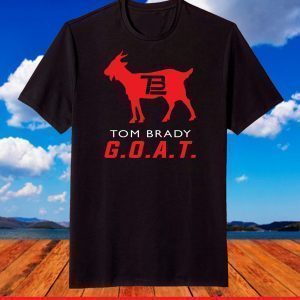 Tampa Bay Buccaneers Tom Brady G.O.A.T. Greatest of All Time TB12 Shirt