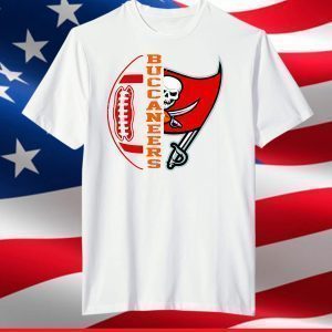 Tampa Bay Buccaneers,Tampa Bay Buccaneers Logo Football T-Shirt