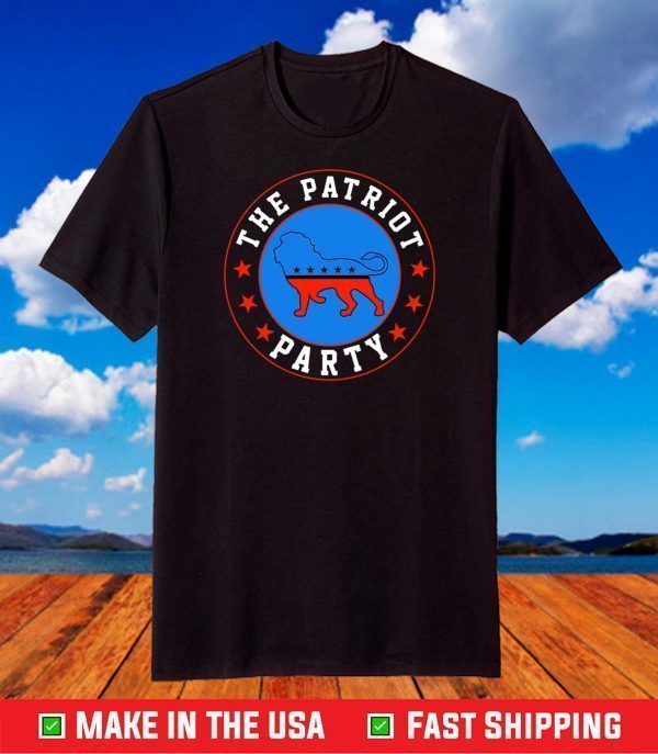 The Patriot Party Lion America Pro Trump Shirt