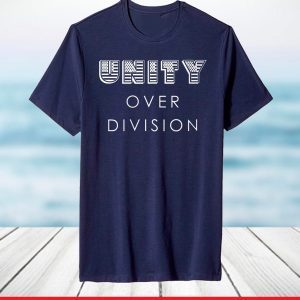 Unity Over Division Biden Harris 2021 Flag Memorabilia T-Shirt