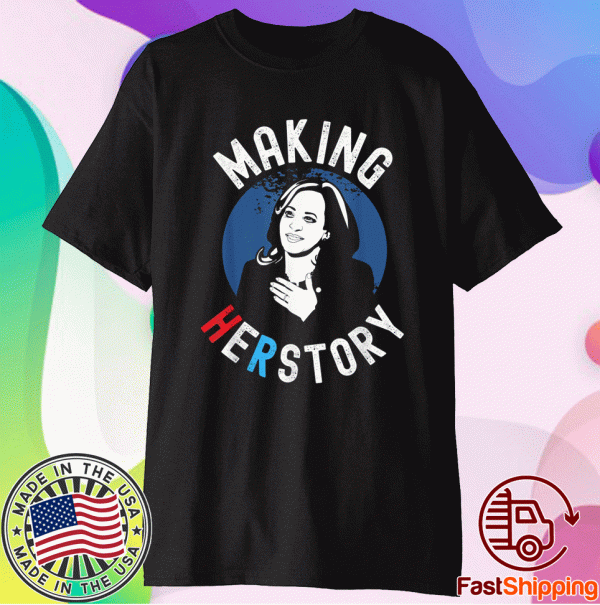 Vintage Kamala Harris Madame Vice President Making History Shirt