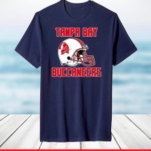 Vintage Red Tampa Bay Old School Pirate TB Cool Tampa Bay T-Shirt
