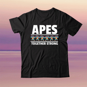 Apes Together Strong and Stock Market Strong Apes Tee Shirt