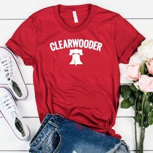 Clearwooder Funny Gift Philly Baseball Tee Clearwater Cute Gift T-Shirt