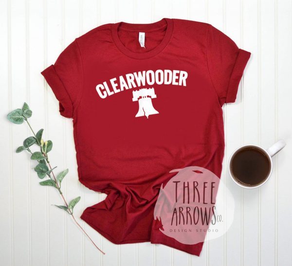 Clearwooder Baseball,water wooder philadelphia design T-Shirt