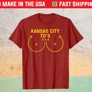Cool Kansas City Touchdown XXX Funny Shirt