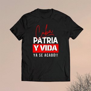 Cuba Patria y Vida 2021 T-Shirt