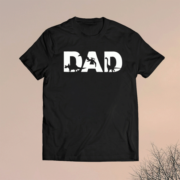 Dinosaur Dad Fathers Day 2021 Shirt