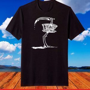 Disc Golf Basket Reaper Sickle T-Shirt