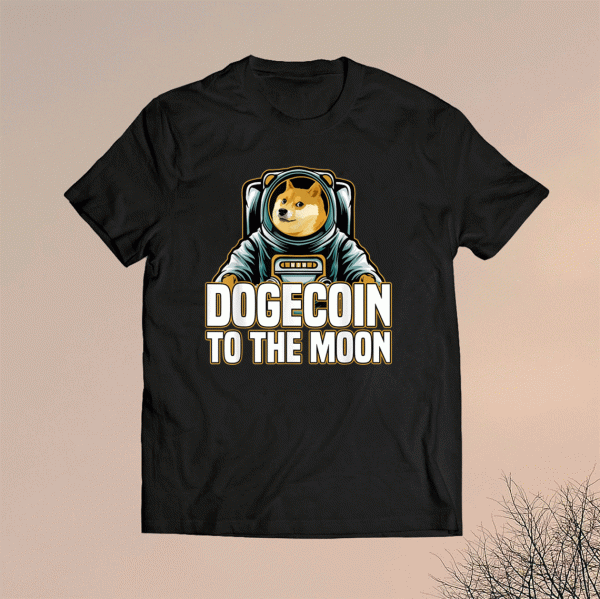 Dogecoin To The Moon Official Shirt