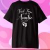First Time Auntie Est 2021 Matching Family Mother's Day Gift T-Shirt