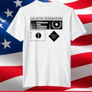 Galactic Federation Space Agent Funny Vintage Dope T-Shirt