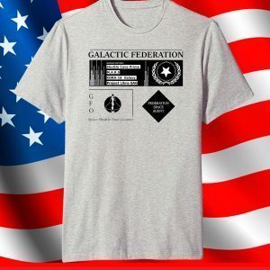 Galactic Federation Space Agent Funny Vintage Dope T-Shirt