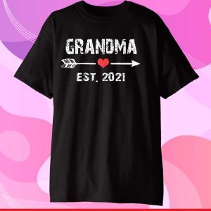 Grandma Est. 2021 Vintage New Granny Shirt Mothers Day Classic T-Shirt