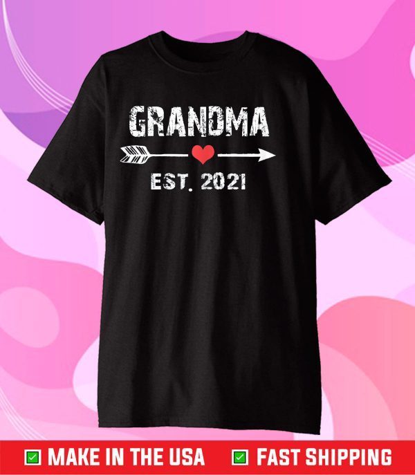 Grandma Est. 2021 Vintage New Granny Shirt Mothers Day Classic T-Shirt