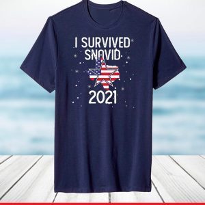I Survived Snovid 2021 Texas Snowstorm T-Shirt