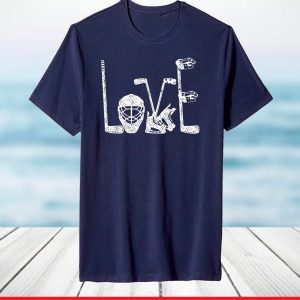 Ice Hockey valentine's day for lovers hockey Boys T-Shirt