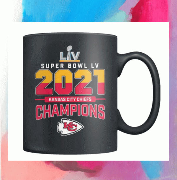 Super Bowl LV 2021 Kansas City Chiefs NfL Champions Mug