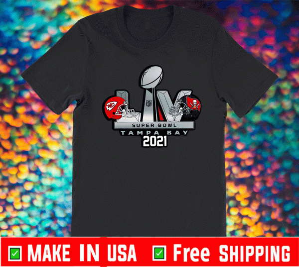 NFL Super Bowl Tampa Bay Buccaneers And Kansas City Chiefs Shirt - Chiefs Vs Buccaneers Football T-Shirt