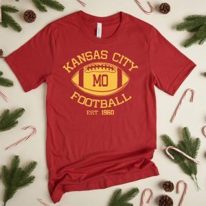 Kansas City Football Vintage,KC Missouri Chief Retro T-Shirt