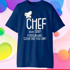 Noun Chef Funny Sous Master Head Executive Cook-ing Classic T-Shirt