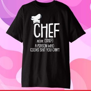 Noun Chef Funny Sous Master Head Executive Cook-ing Classic T-Shirt