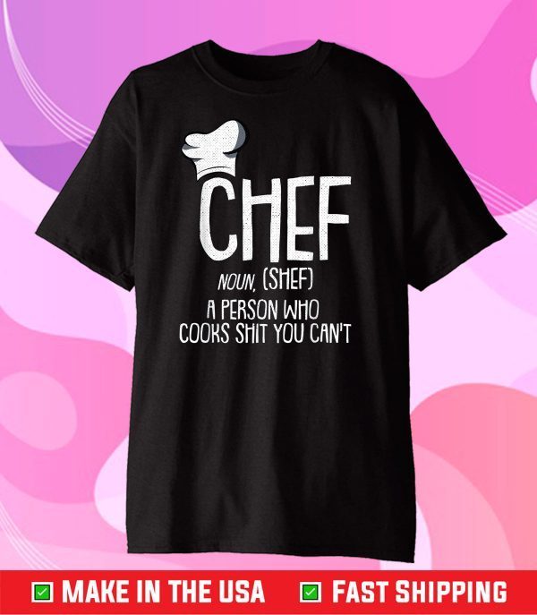 Noun Chef Funny Sous Master Head Executive Cook-ing Classic T-Shirt