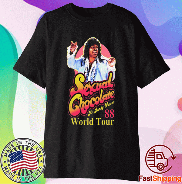 Sexual Chocolate Randy Watson 88 World Tour Shirt