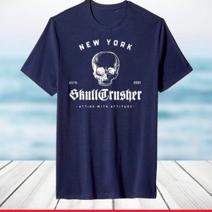 SkullCrusher Streetwear New York Skull casual T-Shirt