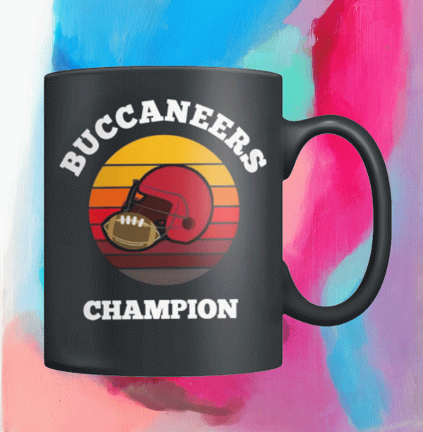 Tampa Bay Buccaneers NFC Championship Mug - 2021 Football Champions Buccaneers Vintage Mug