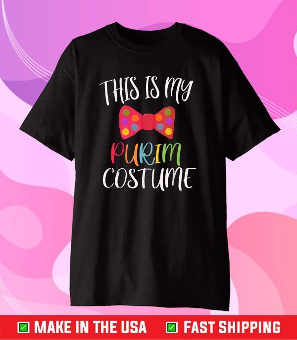 This is my Purim Costume funny Jewish Purim Gift T-Shirt