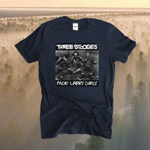Three Stooges '90s Hip Hop Album T-Shirt