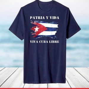 VIVA CUBA LIBRE Shirt Patria Y Vida T-Shirt