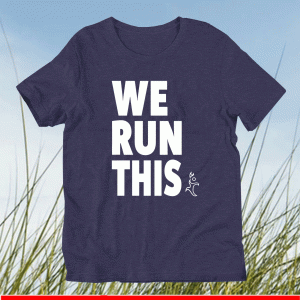 RUNNERS HEAL WE RUN THIS SHIRT