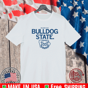 WELCOME TO THE BULLDOG STATE LOGO T-SHIRT