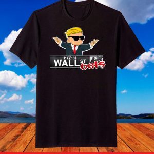 WallStreetBets WSB Logo Wall Street Bets Stock Market Tee T-Shirt