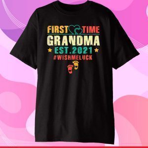 First Time Grandma Est 2021 Promoted to Grandma 2021 Classic T-Shirt