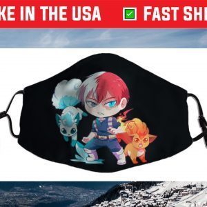 Academia My Hero Todoroki Loves Face Mask