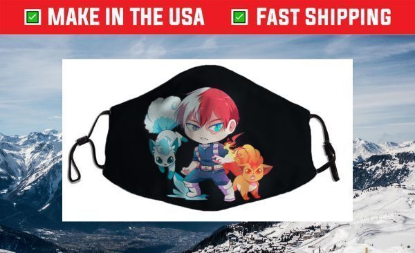 Academia My Hero Todoroki Loves Face Mask