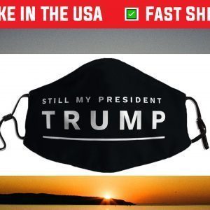 All Aboard The Trump AntiLiberal Train American Flag Face Mask