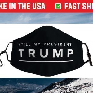 All Aboard The Trump AntiLiberal Train American Flag Face Mask