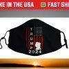 American Flag Trump 2024 Face Mask