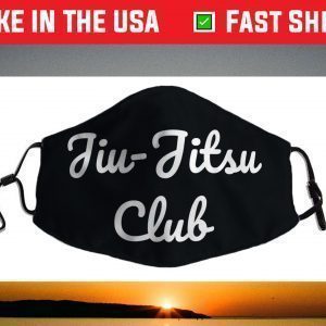 BJJ Brazilian Jiu-Jitsu Jiujitsu Grappling MMA Martial Arts Face Mask