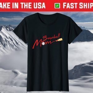 Baseball Mom Cool Sport Mommy Mama Momma Wife Mother T-Shirt