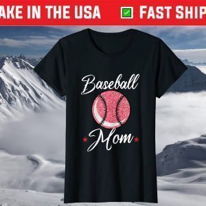 Baseball Mom Cool Sport Mommy Mama Momma Wife Mother T-Shirts