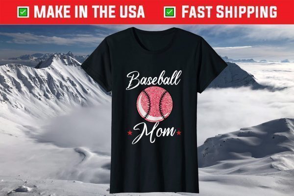 Baseball Mom Cool Sport Mommy Mama Momma Wife Mother T-Shirts